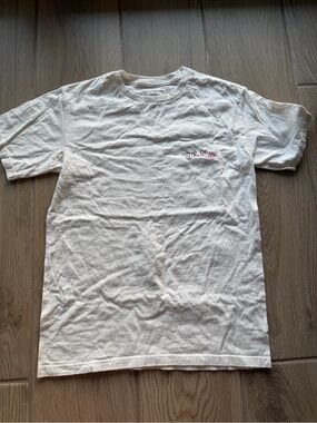 Vans White Short-Sleeve Tee with Snake design